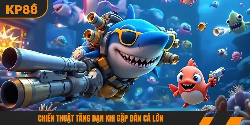 Chiến thuật tăng đạn khi gặp đàn cá lớn 